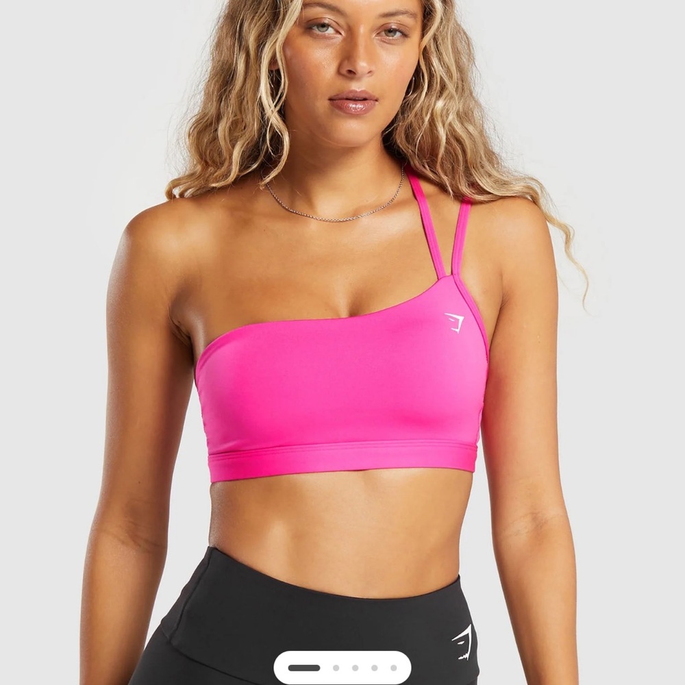Gymshark one shoulder bra